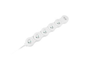 Przedłużacz sieciowy (snake) Rebel , 5 gniazd, przewód 1,5m
