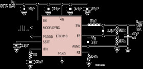 5V, 15A Synchronous Step-Down Silent Switcher in 3mm × 3mm LQFN
