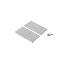 Zaślepka VARIO30-27 metal srebro 2szt