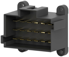 TE Connectivity 967116-2 Obudowa złącza pin żeńskiego na PCB 1 szt.