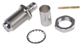 Złącze koncentryczne Montaż na kablu Żeński 75Ω typ złącza Złącze F Połączenie zagniatane