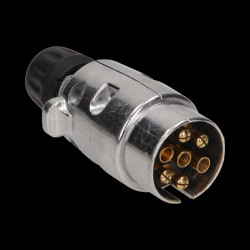 Wtyczka przyczepy 7-pinowa 12/24V aluminiowa OR-AE-1385 Orno