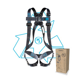 Uprząż bezpieczeństwa Przód, tył Attachment Klatka piersiowa, Noga, Ramię Bez pasa NEOFEU M/L 140kg