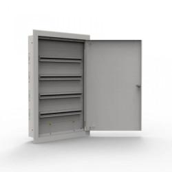 Rozdzielnica modułowa p/t metalowa 4x24 523x815x130 RAL9003 IP30 MP96/4/24