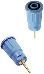 Złącze żeńskie laboratoryjne zabezpieczone złącze żeńskie do wbudowania czerwony Stäubli SEB4-R 1 szt.