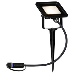 Paulmann 94574 Plug &amp; Shine LED Floodlight 6.8W Warm White Weatherproof