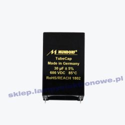 Kondensator TCAP 30uF/600V Print Mundorf