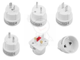 Adapter podróżny uniwersalny 5-częściowy ChRL