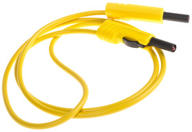 973 646103-, PVC, 16A, 60V dc, kolor: Żółty, dł. 1m, -15→ +70 °C., Hirschmann Test & Measurement