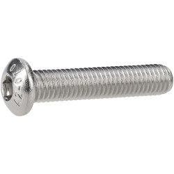 R-TECH 337489 M8 X 40 Hex Socket Button Screws A2 ST/ST - Pack Of 50