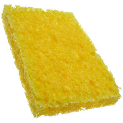 Gąbka do czyszczenia grotów przed użyciem zwilżyć wodą 65x42x8mm