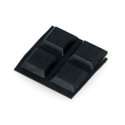 Nóżki samoprzylepne kwadratowe niskie 12x12mm - 4szt.