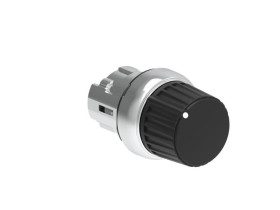 Przełącznik 3 pozycyjny 1-0-2 metalowy z samopowrotem z pozycji 1 do 0 fi22mm obrotowy LPSS432