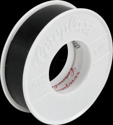 1669 VDE Electrical insulation tape, 10 m, 15 mm, black
