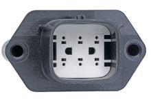 Obudowa złącza 6-pinowe Molex 2-rzędowe Wtyk 19435 Montaż na panelu Połączenie zagniatane Obudowa złącza