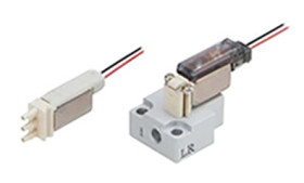 Zawór elektromagnetyczny 12 V DC SMC 3-drogowy