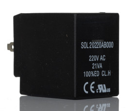 Cewka zaworu elektromagnetycznego 220 V AC RS PRO Wymiana zaworu elektromagnetycznego