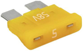 Hansor ATP-M05 Bezpiecznik nożowy samochodowy, 58 V, 5 A, 1 szt.