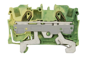 Złączka szynowa ochronna 6mm2 żółto-zielona 2006-1207 TOPJOBS