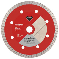RUBI Tiling Tools 31972 TCR115 SUPERPRO Diamond Blade 115mm