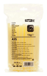 Klej termotopliwy do pistoletu ASS D12x190mm 1Kg 40302787