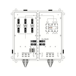 Obudowa Striebel & John KS4031, 275 x 800 x 800 , 1 szt.