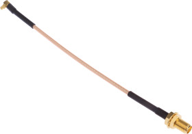 Kabel koncentryczny złącze A MMCX złacze B SMA długość 152.4mm typ kabla RG316 Z zakończeniem