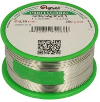 SAC96.5-070-025 Bezołowiowe spoiwo Sn96.5Ag3Cu0.5, grubość 0.7 mm waga 250g - Cynel