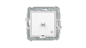 Mini Mechanizm Łącznika Krzyżowego W Stylu Amerykańskim Biały Mat 25Mwpus-6