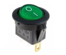 PRZEL.PODSW.OKRAGLY 230V ZIELON