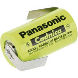 Panasonic N-1700SCR NiCd Sub-C Size Cell Tagged Rechargeable 1.2V 1700mAh
