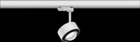 91392 ProRail3 rail spotlight Aldan, 533.8 lm, 8 W, 4000 K, dimmable,