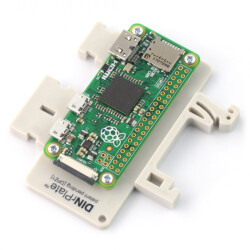 DPZ1 - mocowanie na szynę DIN dla Raspberry Pi Zero