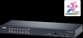 KH1516AI CAT5e KVM-IP Switch, 16-way