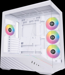 G99.V100RW.00 Lian Li Vector V100 PC case, mid-tower, ATX, RGB, white