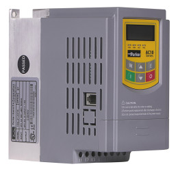 Przekształtnik częstotliwości 0,55 kW 1-fazowy 230 V AC 8,9 A 0.5 → 590Hz AC10 ModBus RS485 Silniki AC