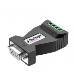 Konwerter RS232 na RS485 pasywny, DB9/Zaciski