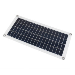 Semi-flexible Polycrystalline Silicon Solar Panel (18V 10W)