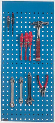 Panel wiszący na narzędzia Tablica narzędziowa zawartość Tablica narzędziowa Stal szer. 457mm wys. 990mm