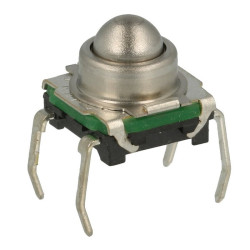Mikroswitch 7,4x7,4mm 6,65/1,95 mm okrągły hermetyczny