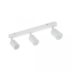 Lampa sufitowa biała 3x reflektorki na listwie TOP WHITE 6873 TK Lighting