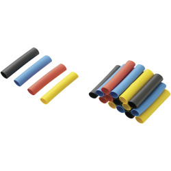 TruComponents 30187 Heatshrink set 6.40mm 3.20mm Shrinkage:2:1 20 pc(s)