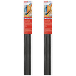 tesa 05418-00500-05 tesamoll door seal 0.95m x 25mm anthracite 2pcs
