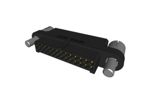 Listwa stykowa PCB 26-pinowe MHDAS raster: 1.27 mm Prosty 2-rzędowe Amphenol Socapex Do montażu na płytce drukowanej W