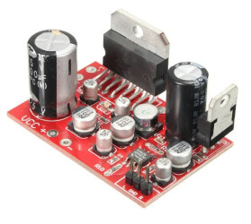 WZMACNIACZ STEREO 2x38W 9-17,5V CD7379 Z PRZEDWZMACNIACZEM NE5532 (AMP-80102)