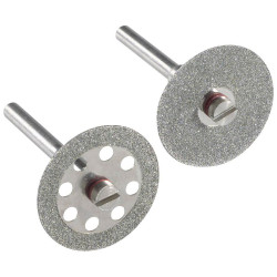 Basetech BT-1783924 Diamond Cutting Disc 22mm 2Pieces