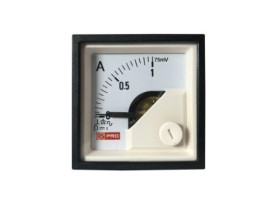 Amperomierz analogowy panelowy DC -10C do +65C RS PRO