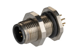 Złącze wielostykowe przemysłowe 8-pinowe M12 Montaż tylny Wtyczka RS PRO
