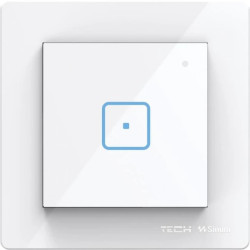 SINUM FS-01 Włącznik jednopolowy kolor biały