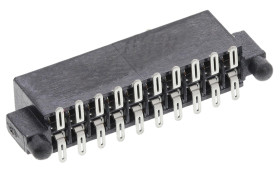 Gniazdo PCB 20 -pinowe 2 -rzędowe raster: 1.27mm typu płytka – płytka Proste SMD